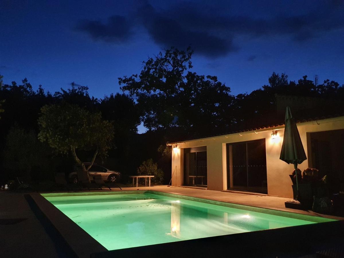 La Casita Villa Avec Piscine Pres D'Uzes Saint-Laurent-la-Vernède Exterior foto