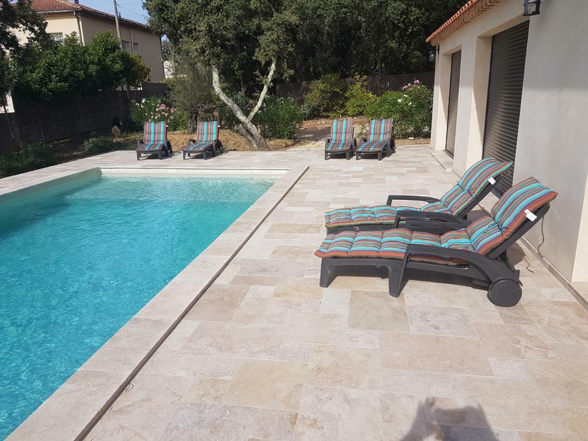 La Casita Villa Avec Piscine Pres D'Uzes Saint-Laurent-la-Vernède Exterior foto