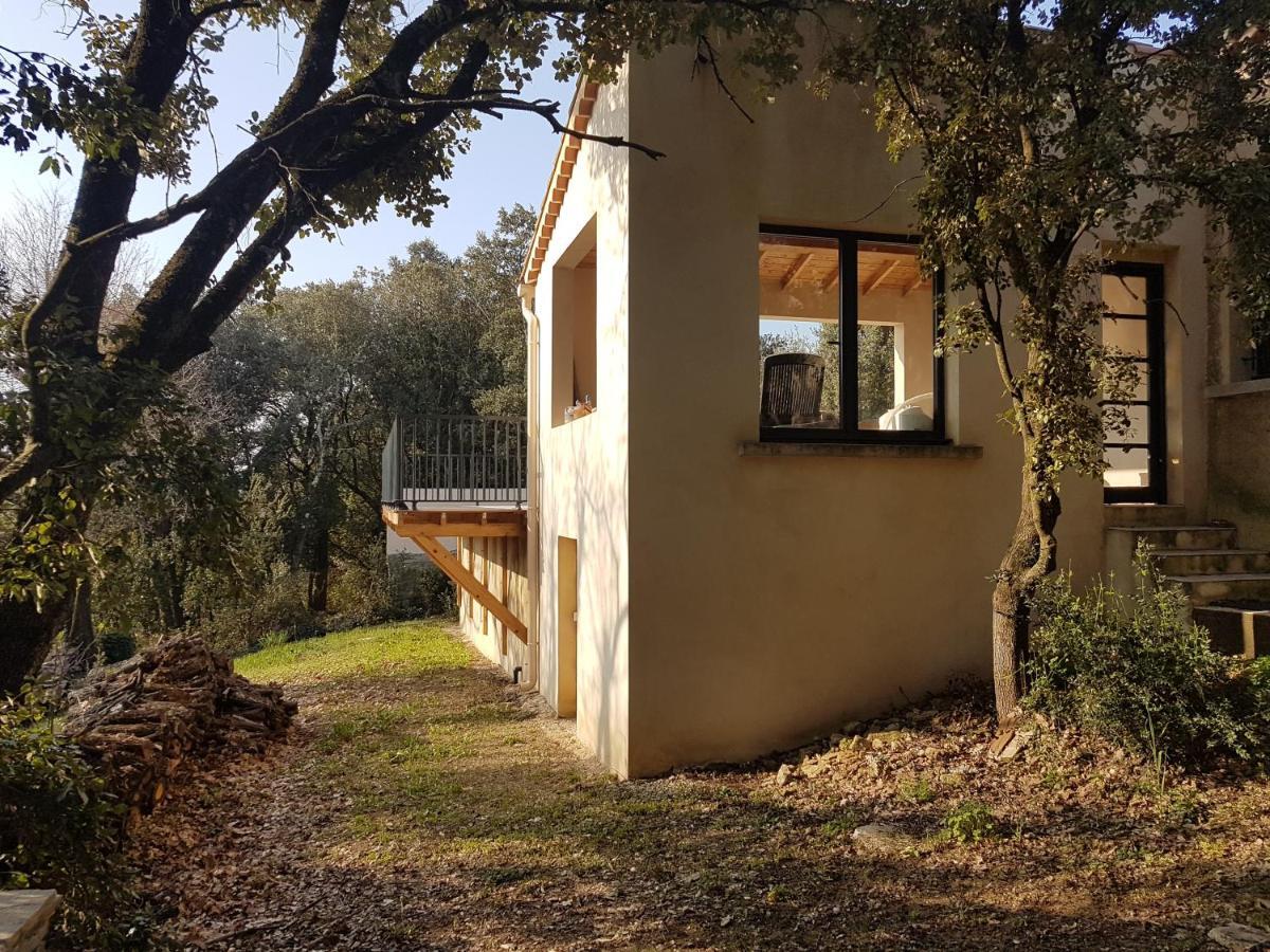 La Casita Villa Avec Piscine Pres D'Uzes Saint-Laurent-la-Vernède Exterior foto