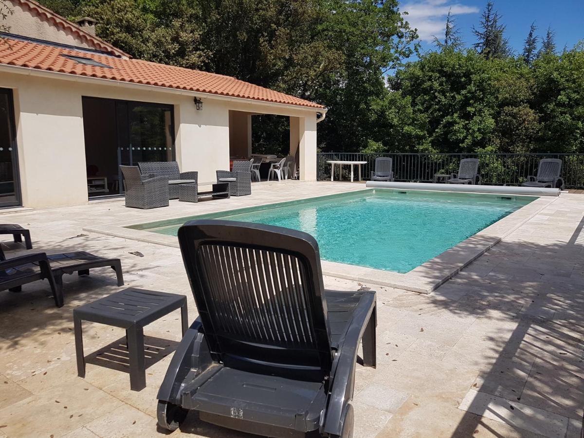 La Casita Villa Avec Piscine Pres D'Uzes Saint-Laurent-la-Vernède Exterior foto