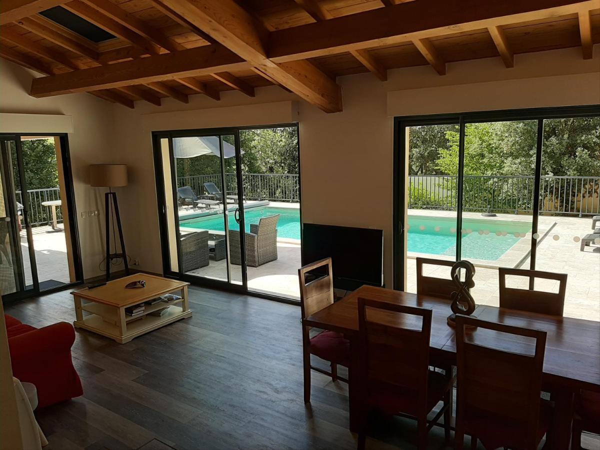 La Casita Villa Avec Piscine Pres D'Uzes Saint-Laurent-la-Vernède Exterior foto